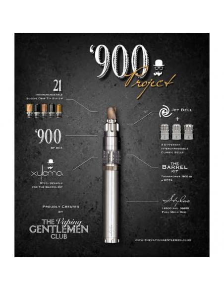 900 The Vaping Gentlemen Club atomizzatore rigenerabile
