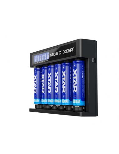 Caricabatterie XTAR MC6C