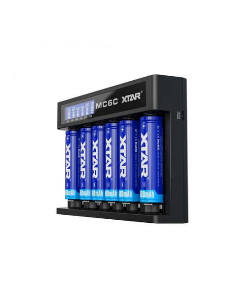 Caricabatterie XTAR MC6C