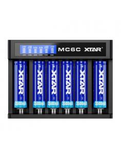 Caricabatterie XTAR MC6C
