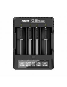 VP4C XTAR Caricabatterie 4 Slot