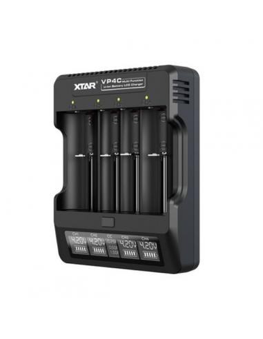 VP4C XTAR Caricabatterie 4 Slot