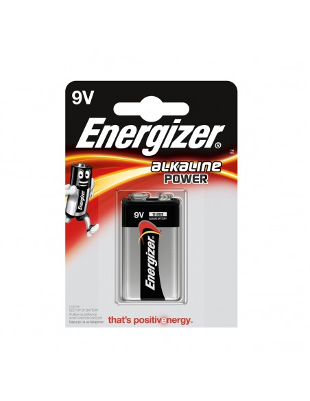 Energizer 9V Alkaline Power Transistor - Blister of 1 Battery