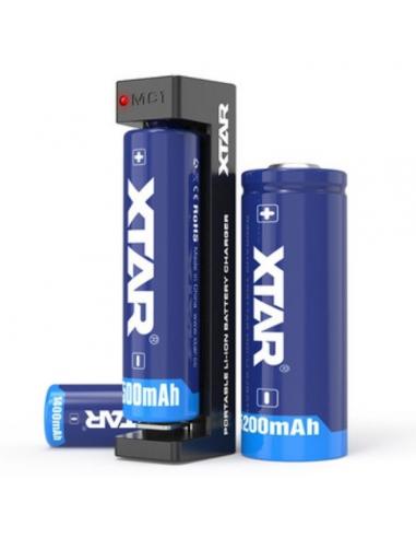MC1 XTAR Caricabatterie 1 Slot