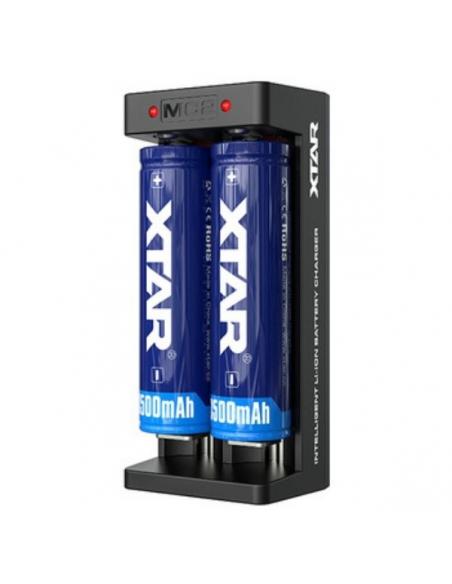 MC2 XTAR Caricabatterie 2 Slot