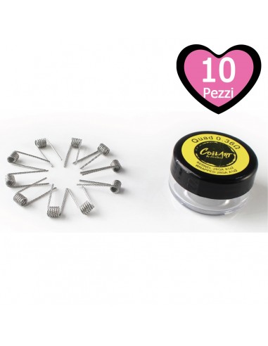 CoilART Coil Quad Pronte - 10 Pezzi