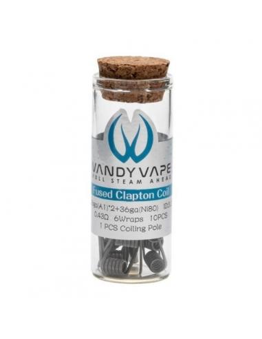 Fused Clapton Coil Ni80 0,43 Ohm Vandy Vape