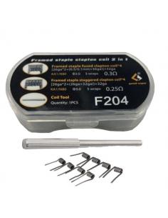 Framed Staple Clapton Coil 0.25 0.3 Ohm Geekvape F204
