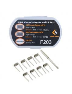 Fused Clapton Coil N80 0.35 - 0.4 Ohm Geekvape F203