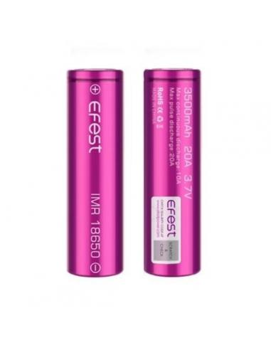Batteria 18650 Efest 3500 mAh 20 A