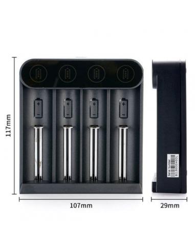 Slim K4 Efest Battery Charger 4 Slots