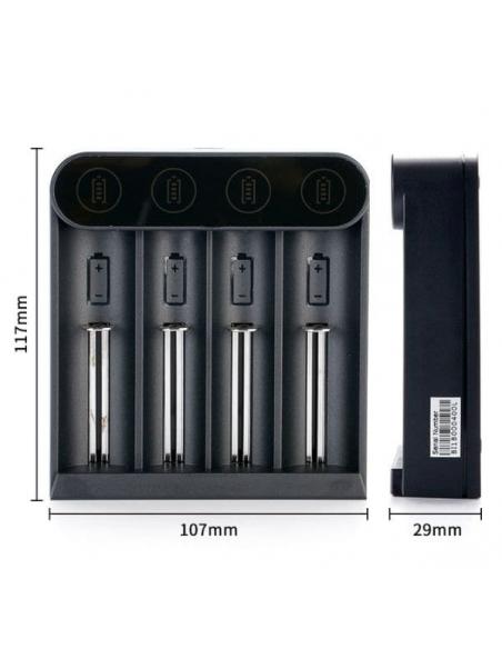 Slim K4 Efest Battery Charger 4 Slots