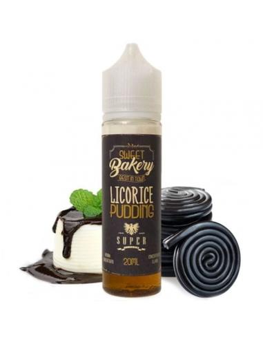 Licorice Pudding Sweet Bakery Super Flavor Liquido Scomposto 20ml