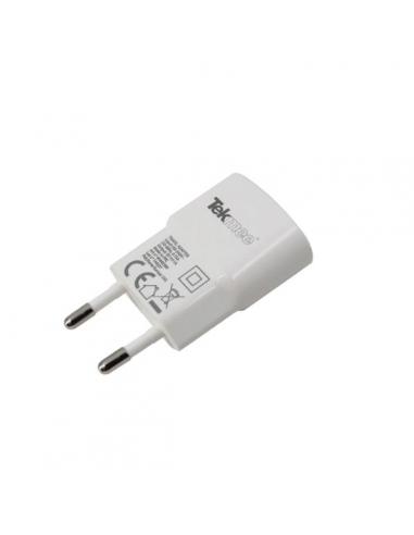 1A Wall Charger for USB Cable Tekmee white