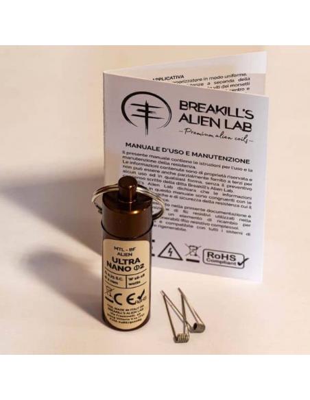 Ultra Nano Classic 2 mm Breakill's Alien Lab Coil ready