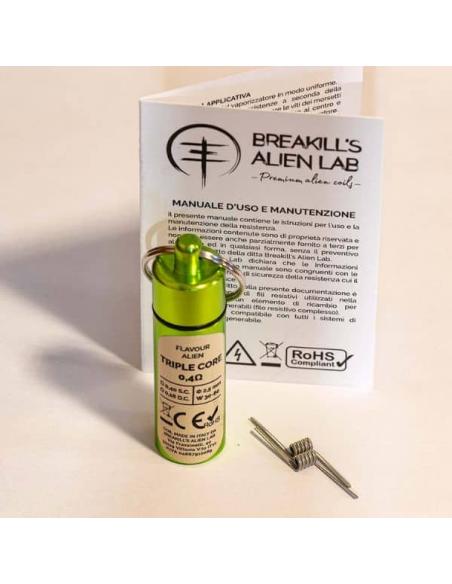 coil pronte Triple Core 0.4 OHM Breakill's Alien Lab