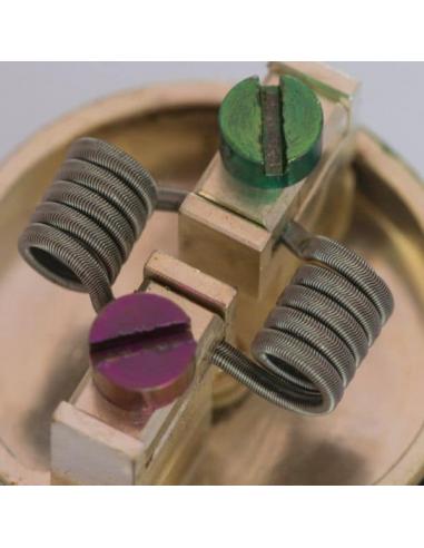 Dual Core 0.14 ohm classic Breakill's Alien Lab Coil Prefatte da polmone