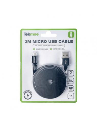 Cavo 2 metri da USB Micro a USB Tekmee 1 ampere