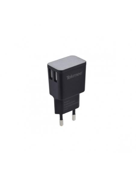 Presa da Muro Doppia Porta USB 2A Tekmee