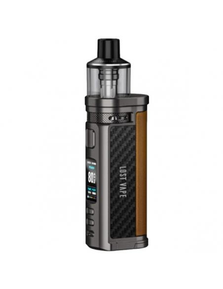 Centaurus Q80 Lost Vape Pod Kit gunmetal carbon fiber