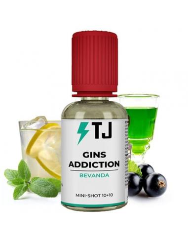 Gins Addiction T-Juice Aroma Mini Shot 10ml Gin Agrumi Assenzio