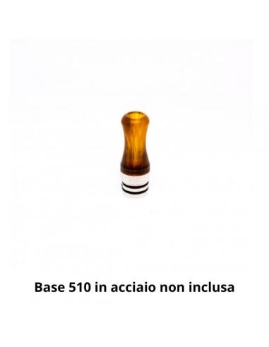Calipsus is a modular 510 amber Vite Drip Tip.