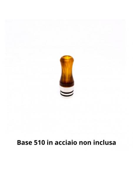 Calipsus is a modular 510 amber Vite Drip Tip.