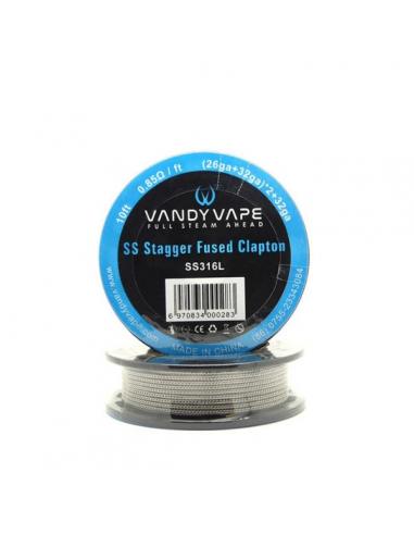 Stagger Fused Clapton SS316L Vandy Vape Filo Resistivo