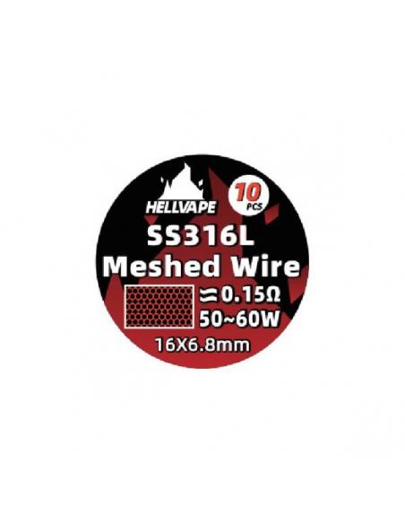 Mesh Coil ss316L Dead Rabbit M RTA Hellvape