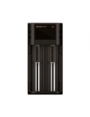 D2 E-Cig Power Charger Caricabatterie 2 Slot