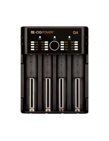 Q4 E-Cig Power Charger Caricabatterie 4 Slot