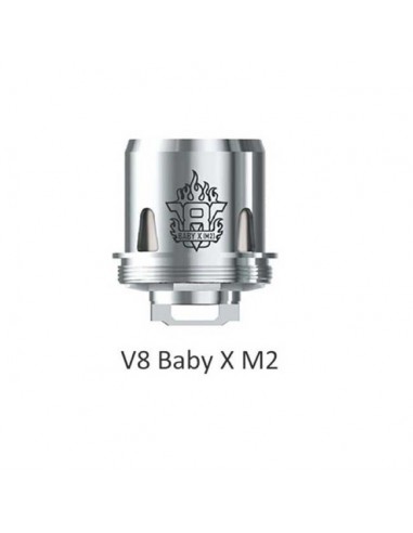 V8 X-Baby M2 Resistenza Smok Head Coil per Atomizzatore TFV8 X-Baby - 3 Pezzi