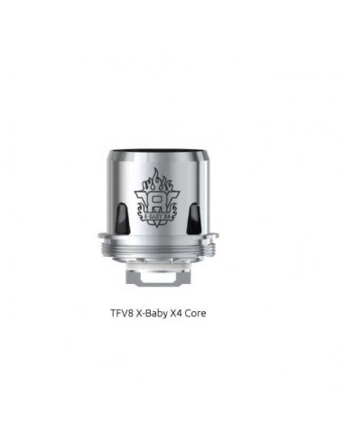 V8 X-Baby X4 Resistance Smok Head Coil for TFV8 X-Baby Atomizer - 3 Pieces