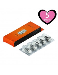 Brit Mini BM2 Resistance Smok Head Coil for Brit Mini Flavor Tank and Brit One Mini Kit - 5 Pieces