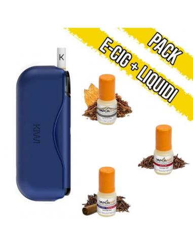 Kiwi navy blue Pack Tobacco vaporart