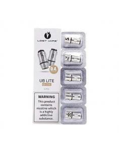 UB Lite Coil Replacement Resistances by Lost Vape