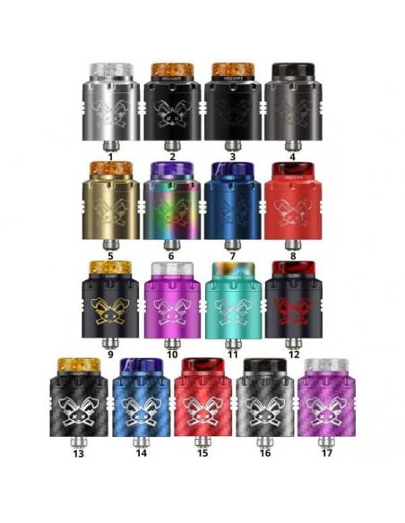 Dead Rabbit 3 RDA Hellvape Lung Rebuildable Atomizer