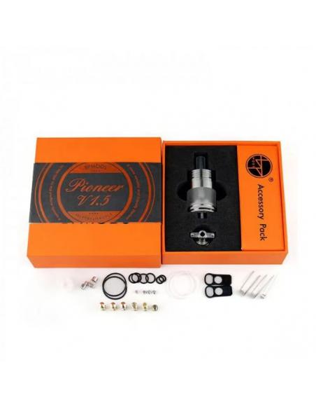 Pioneer V1.5 RTA atomizzatore BP Mods contenuto della confezione