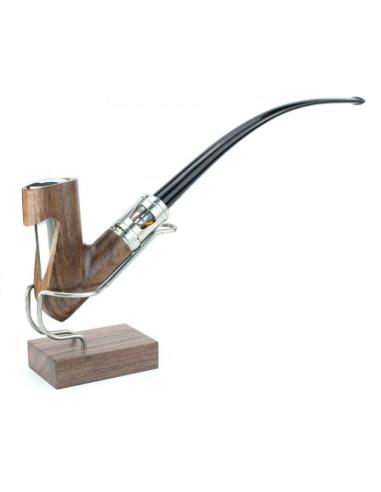 Gandalf X 18650 walnut Créavap handmade electronic pipe