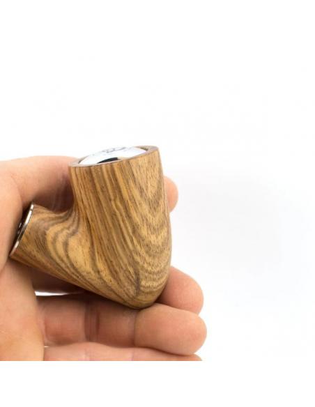 Gandalf 18350 zebrano handmade electronic wooden pipe