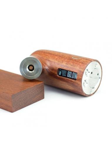 Electronic pipe Gandalf in rosewood Créavap with DNA60 circuit.