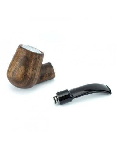 Créavap Bent pipa elettronica legno noce
