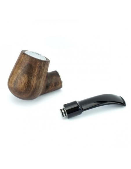 Créavap Bent pipa elettronica legno noce