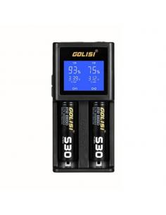 Golisi S2 LCD Battery Charger - 2 Slot