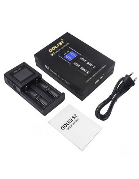 Golisi S2 LCD Caricabatterie contenuto della confezione