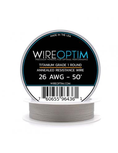 Wireoptim Titanium 26ga Resistance Wire