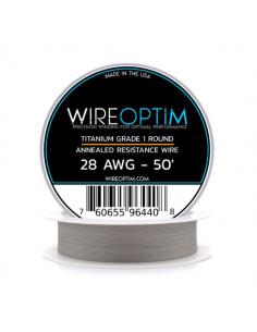 Wireoptim Titanium 28ga resistive wire