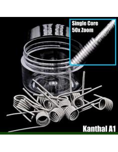 Wireoptim Prefabricated Kanthal A1 Single Core Coils