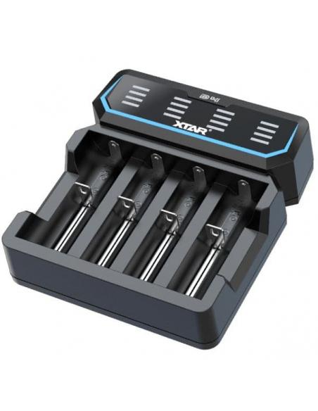 D4 XTAR Caricabatterie - 4 Slot