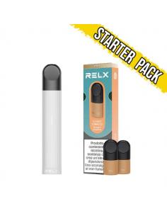 kit Essential Relx white + 2 Cartucce Pod classic tobacco
